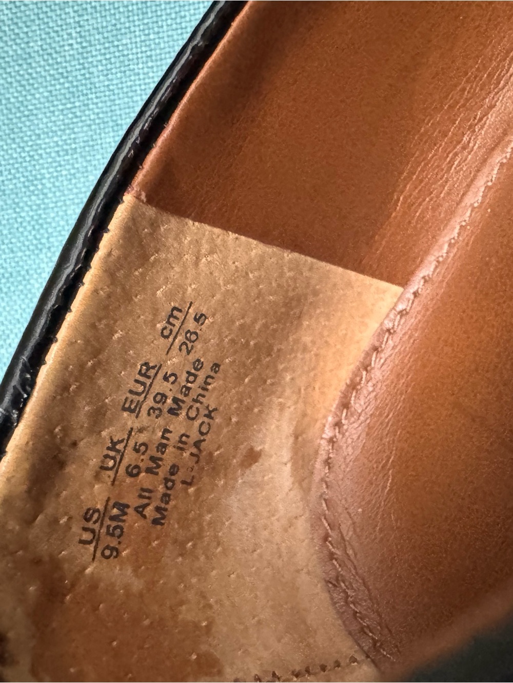 Franco Sarto Black Patent Tassel Kiltie Loafers - Picture 3 of 3
